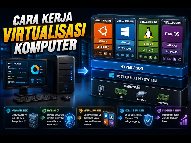 How Computer Virtualization Works
