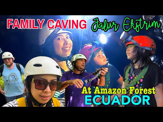 FAMILY CAVING IN AN EXTREME CAVE #vlog146