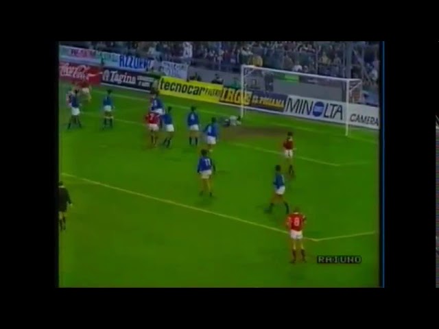 La grande parata di Walter Zenga (Svizzera-Italia 1987)