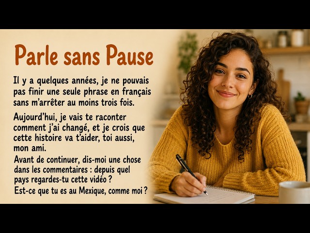 Parler sans s'arrêter | French Listening Practice (B1)