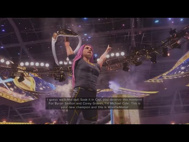 WWE2K24 MYRISE UNLEASHED GAMEPLAY - ENDING