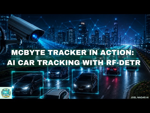 McByteTracker in Action | AI Car Tracking with RF-DETR