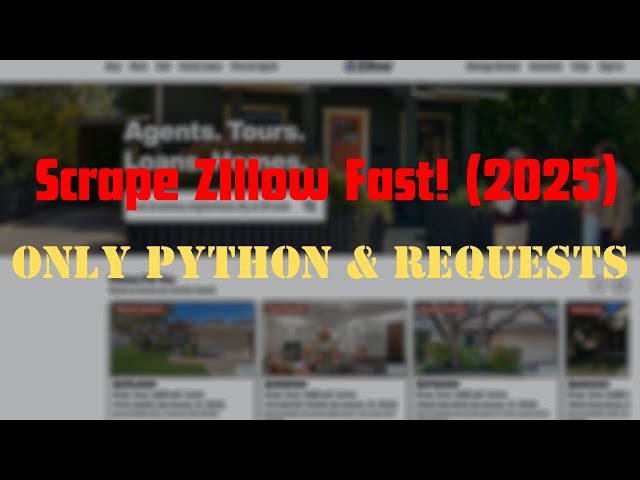 Scraper Zillow with Only Requests Python FAST(2025)
