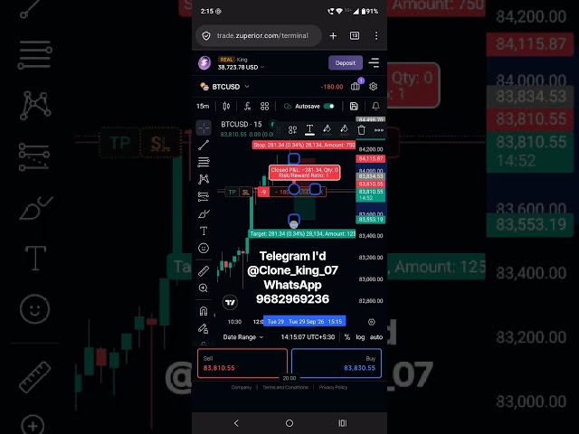 Zuperior Fake Profit App | Zuperior Clone Apk 2026 #ytshorts #viral #trading #zuperior #btc #trend