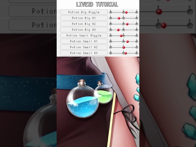 【LIVE2D - TUTORIAL】​Simple Liquids