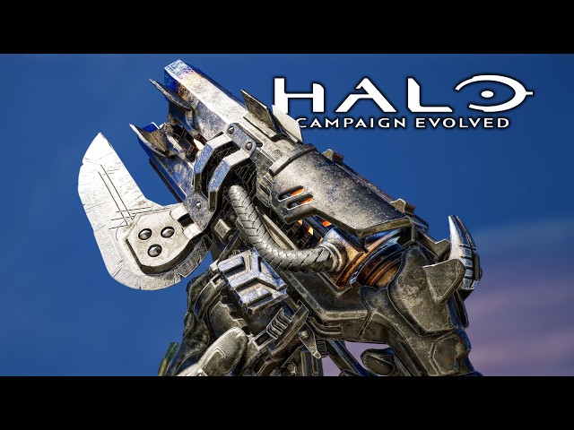 Halo: Campaign Evolved - All Weapons & Idle Animations | 4K