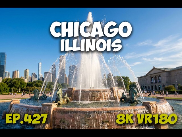 Ep.427 Buckingham Fountain: The Engineering Logic of Chicago’s Civic Water Machine 8K VR180 3D