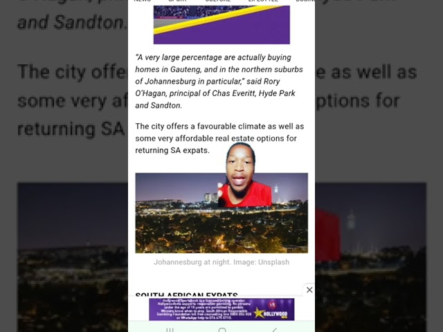 Many people who left during ãpãrpheid are coming back to South Africa