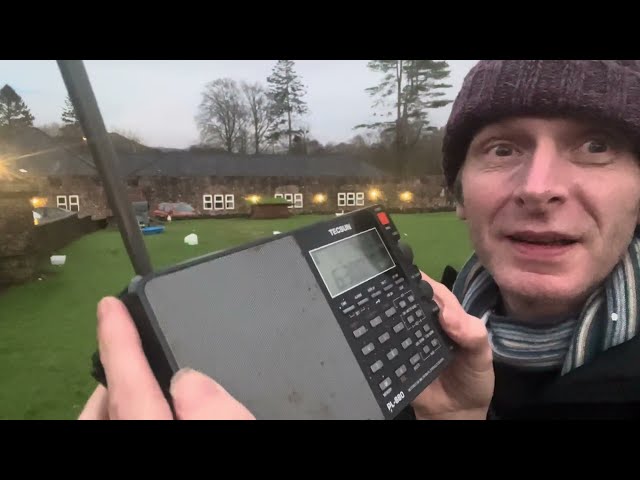 On My Radio. A quick band scan on the AM bands at Irton Hall in the Eskdale valley 