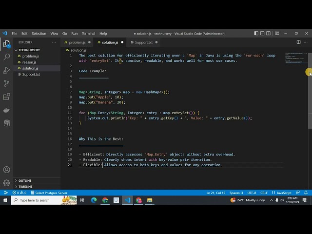 Best Way to Iterate Over a Java Map with Examples