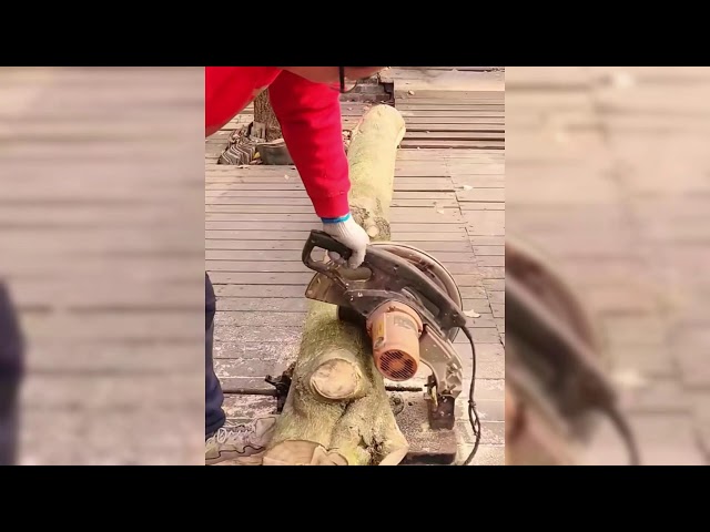 FORGOTTEN WOODWORKING TECHNIQUE! SHAVING WOODEN STICK EDGES WITH MANUAL PLANER