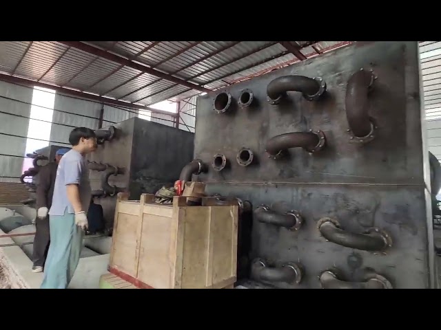 Indonesian Six Tire Pyrolysis Equipment #pyrolysis #pyrolysisplant #plasticrecycling #tirerecycling