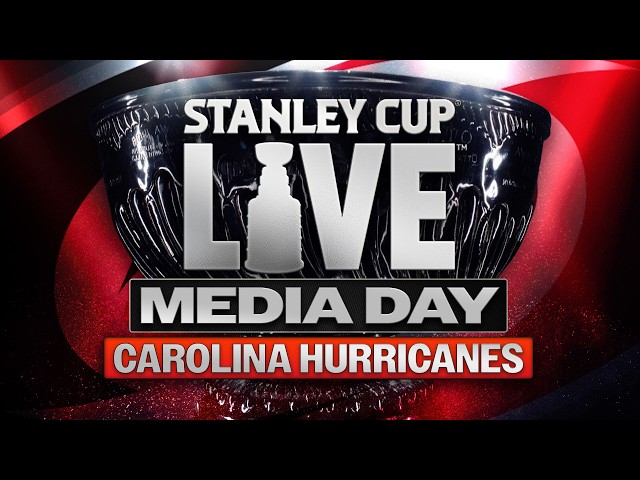 Carolina Hurricanes Media Day LIVE | Stanley Cup Final
