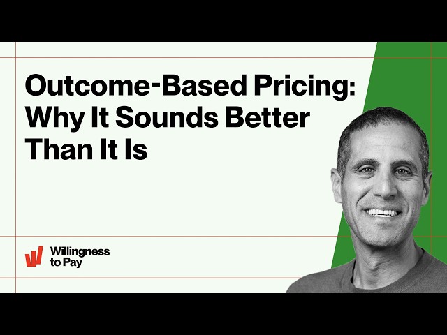 Outcome-Based Pricing: Why It Sounds Better Than It Is