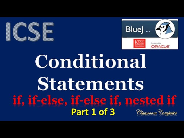 Decision making statement/Conditional Statements in java. Part 1 of 3