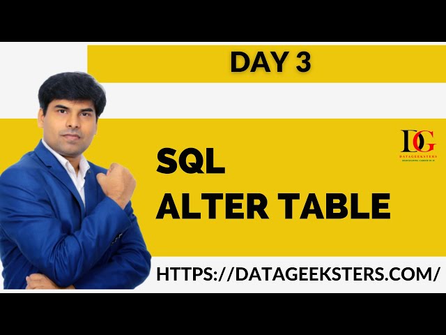 SQL - Alter Table and Constraint