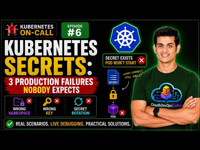 Kubernetes Secrets Not Working? Debug 3 Real Production Failures