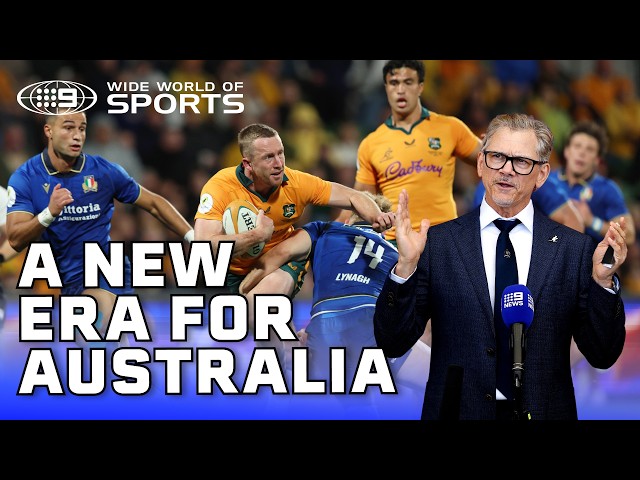 Les Kiss has GRAND PLANS for the Wallabies | Wide World of Sports