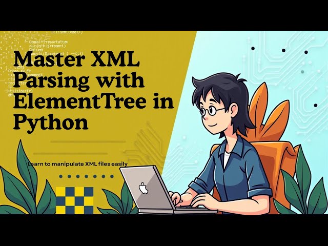 Parsing XML with ElementTree in Python