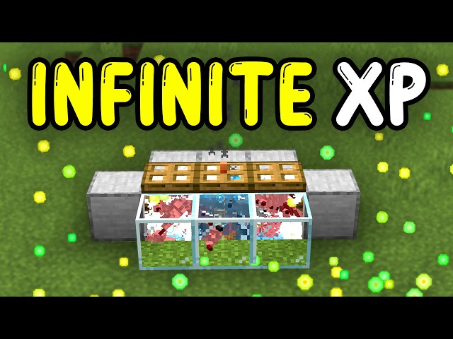 NEW EASIEST XP FARM Minecraft Bedrock 1.21/26.1+!