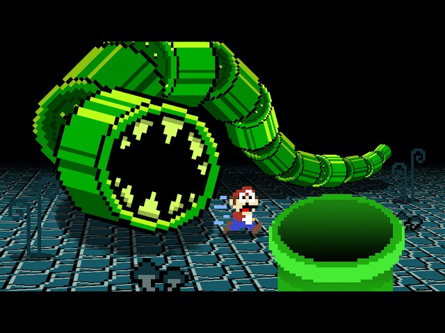 Each Pipe Sends Mario Somewhere Worse