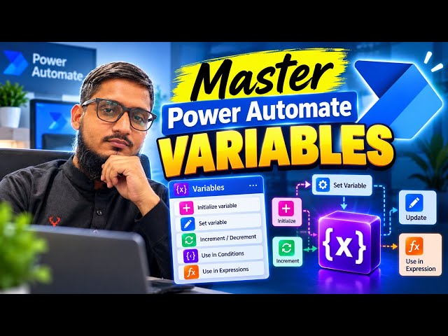 Master Power Automate Variables 