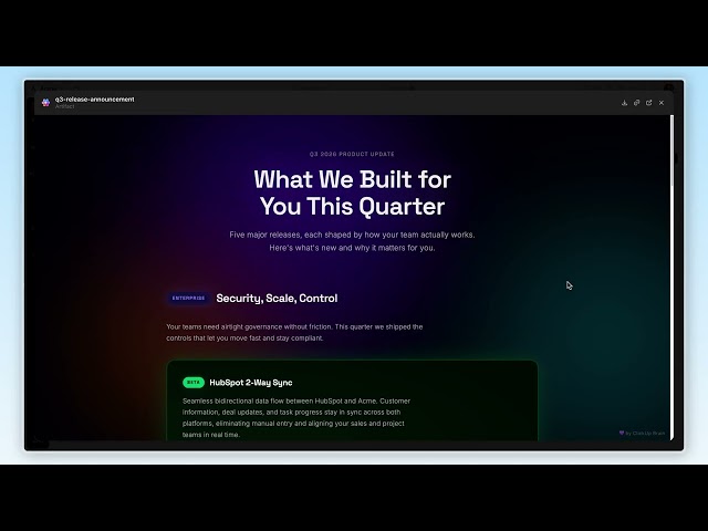 Brain² Executes Work Across Your Apps