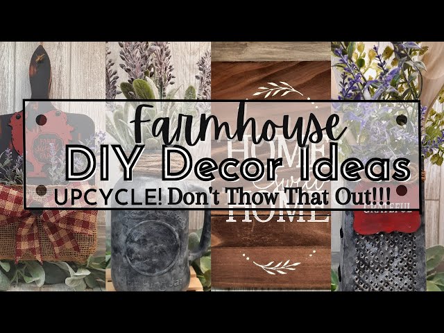 🐓Rustic🐓 DIY Home Decor Ideas*UPcycled Decor*Ideas You Can DIY!