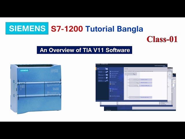 Siemens S7-1200 plc programming tutorial in bangla