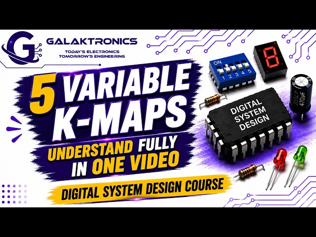 5 Variable K-Map | All Concepts | Digital System Design | Tamil