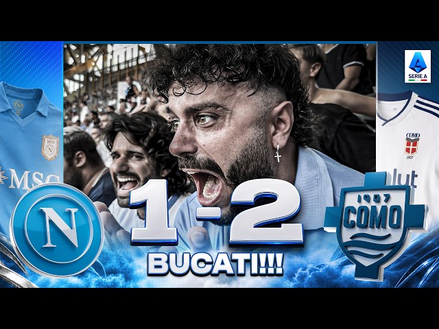 😵 BUCATI!!! NAPOLI 1-2 COMO | LIVE REACTION OF NAPLES AT MARADONA HD