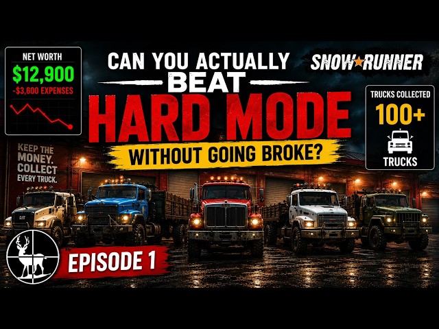 Best Way to Start Hard Mode Without Going Broke | SnowRunner
