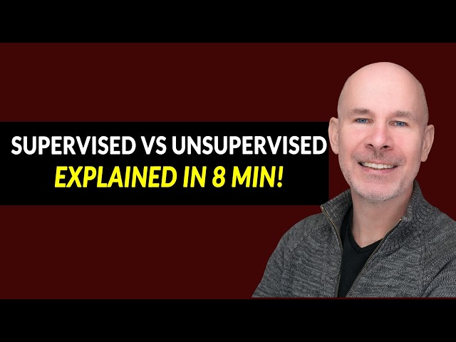 Supervised vs Unsupervised Learning — Explained Simply
