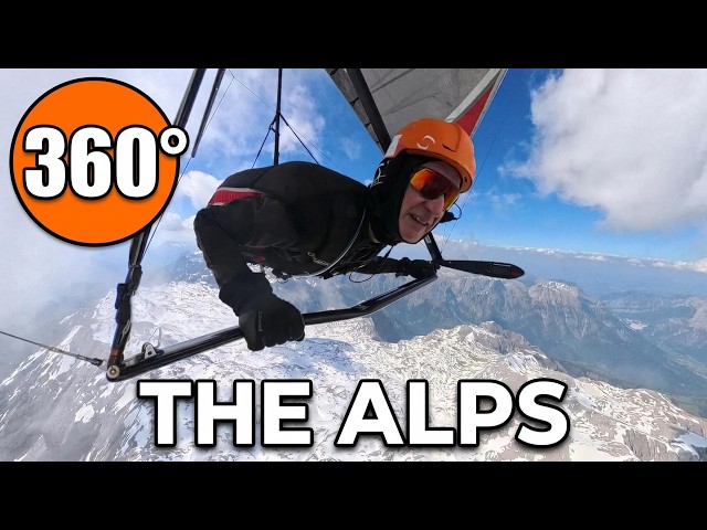 360° POV: Flying Over the Alps Before the European Championships