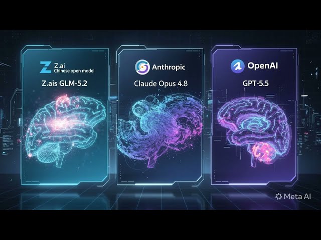 Z.ai's GLM-5.2 | Chinese Open Model that Challenges Claude Opus 4.8 and GPT-5.5 in Coding and Agents