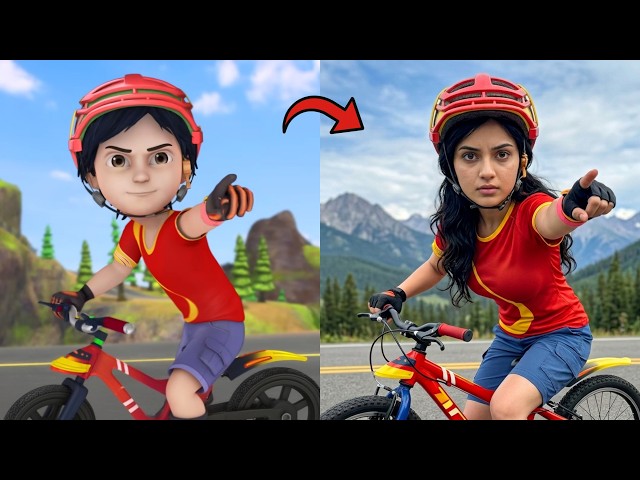 Shiva Cartoon Characters In Real Life But Female