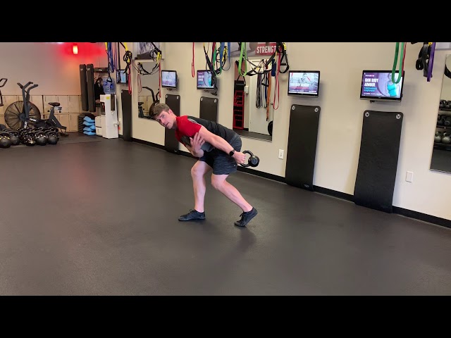 Kettlebell Tricep Kickback