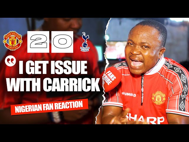 MANCHESTER UNITED 2-0 TOTTENHAM  (  Henry - NIGERIAN FAN REACTION) - Premier League 2025/2026