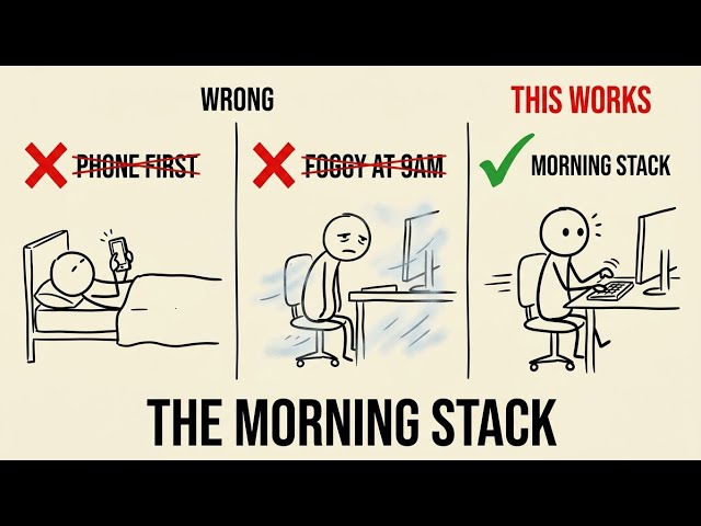 How to Activate Your Brain Before 8 AM and Outperform Everyone (Science-Backed)