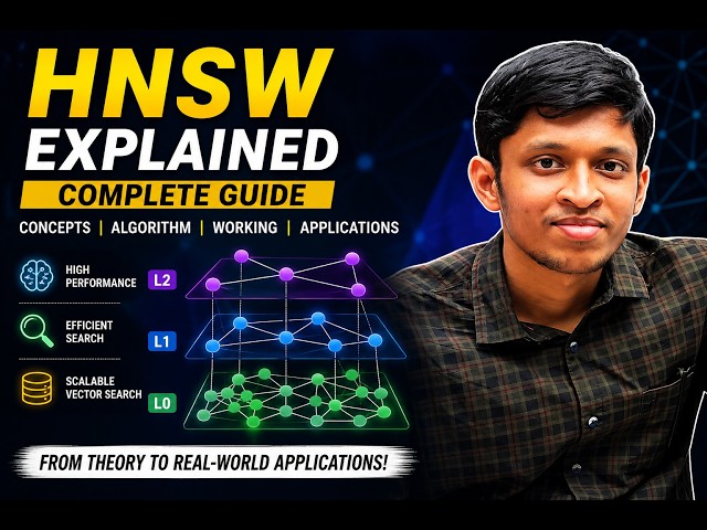 HNSW Explained from Scratch | The Vector Search Algorithm Behind RAG