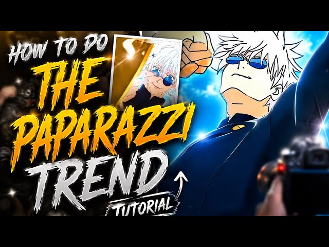 HOW TO MAKE cpaparazzi tread) IN CAPCUT 🔥 | FULL TUTORIAL