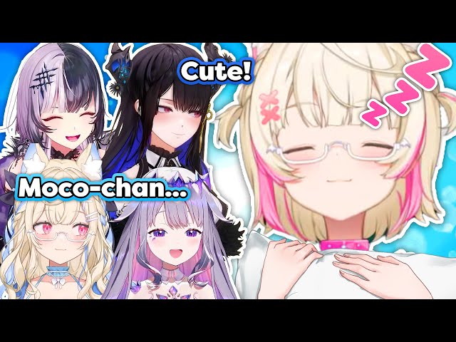 Mococo fell asleep in the middle of a collab and it's the most adorable thing I've ever witnessed