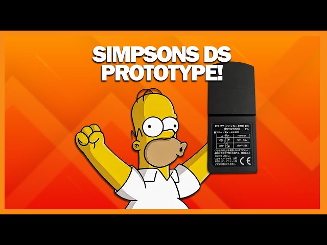 A NEVER BEFORE SEEN version of The Simpsons DS Game!