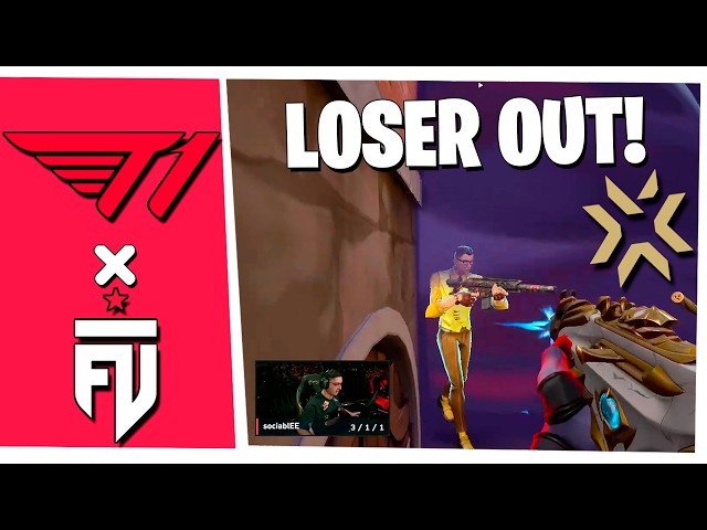 Winner to Playoffs! T1 vs FUT Esports - HIGHLIGHTS | Valorant Champions 2026