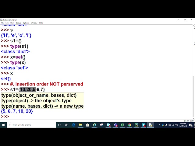 Chapter 02 : 16 - Python Set Data Types | Properties of Set Data Type in Python