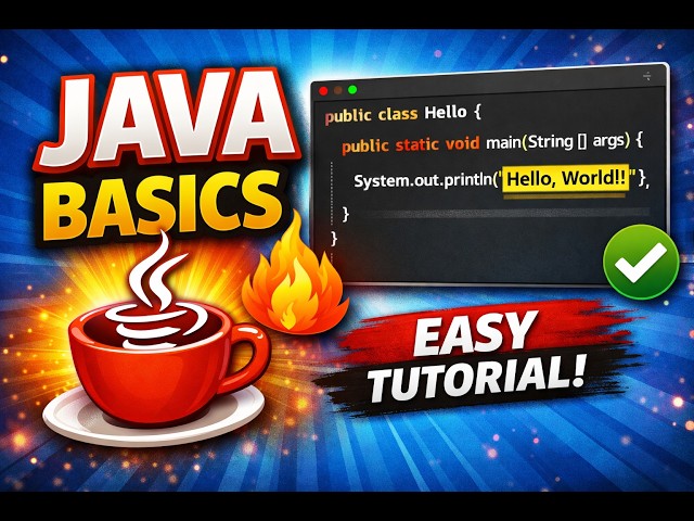 How to Write Your First Java Program (Easy Tutorial)