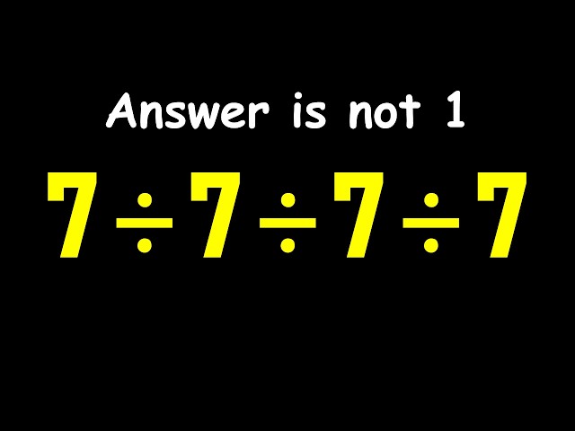 The Correct Answer Will Shock You!