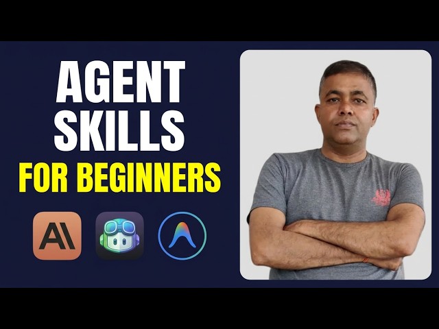 Agent Skills for Beginners: Learn to Create Open Format Workflows for Claude, Colpilot and Cursor