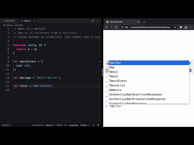 Methods in JavaScript String for Beginners