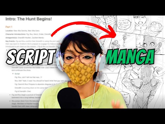 How To Write A SCRIPT For Manga, Comics or Webtoons | 5 QUICK TIPS